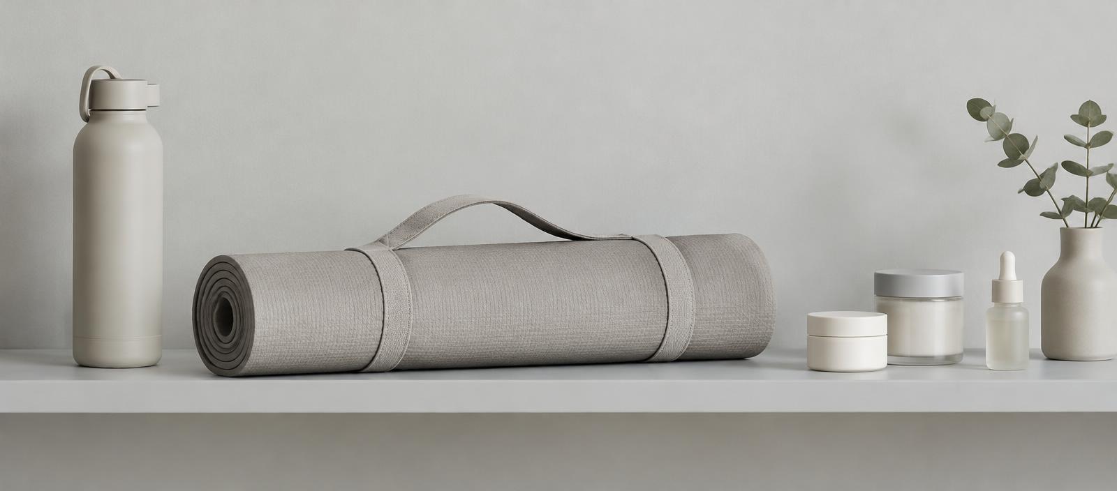 Wellness products on a shelf